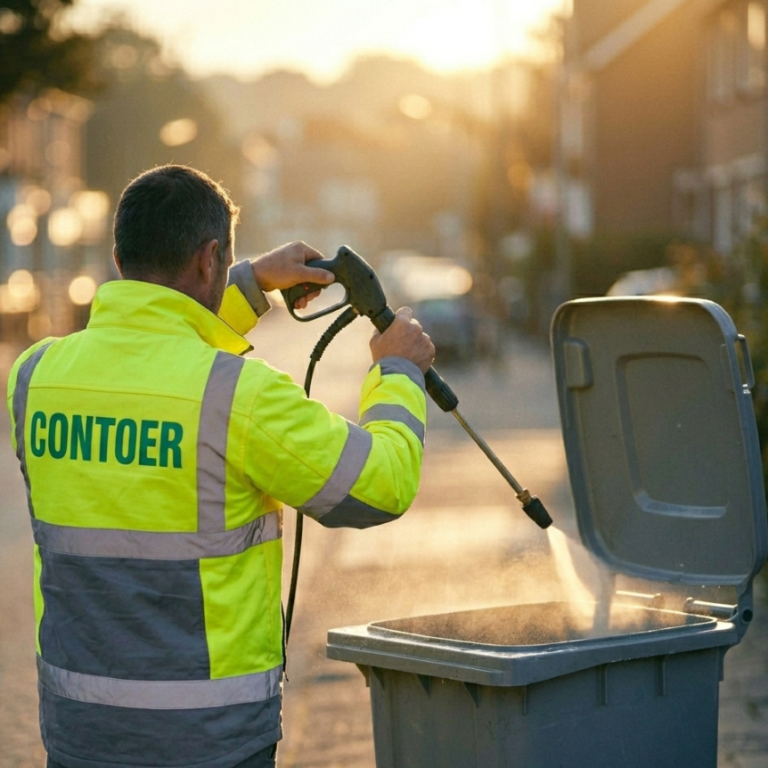Afvalcontainer reiniging Vlaanderen